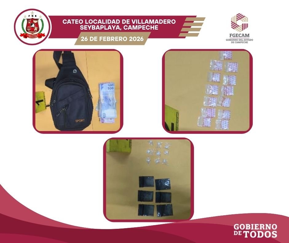 FGECAM EJECUTA DOS CATEOS EN VILLAMADERO; DOS PERSONAS ASEGURADAS