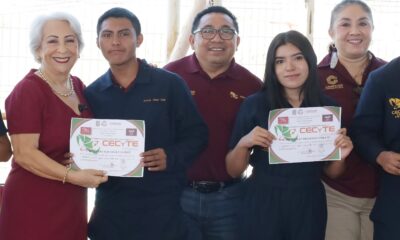 CECyTEC RECONOCE LA ENTREGA, DISCIPLINA Y EXCELENCIA DEL ALUMNADO DE POMUCH