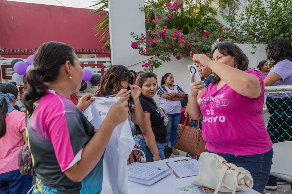 IMEC BRINDA SERVICIOS GRATUITOS A MUJERES EN EL CDC DE LA COLONIA SASCALUM