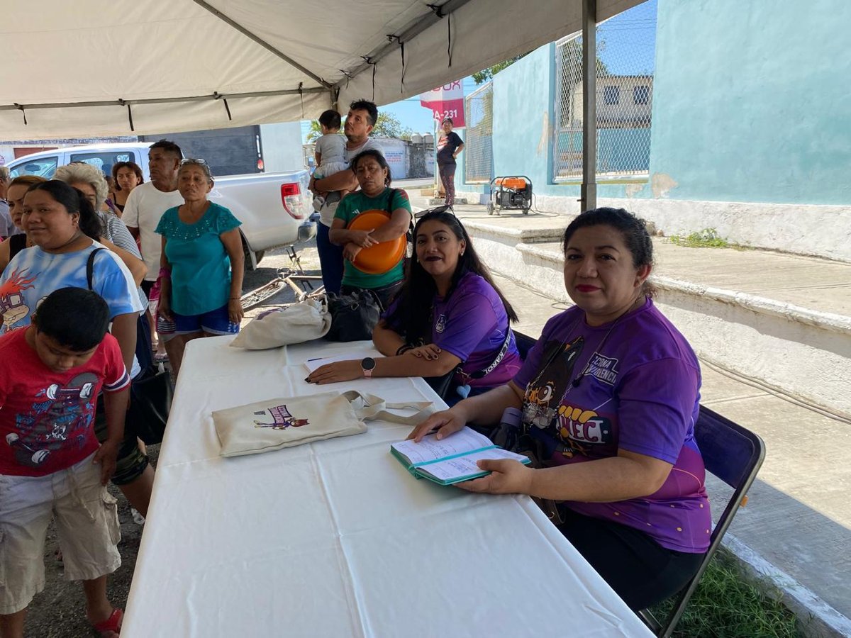 IMEC BRINDA ASESORÍA JURÍDICA Y ATENCIÓN PSICOLÓGICA GRATUITA A MUJERES EN LA COLONIA AMPLIACIÓN REVOLUCIÓN