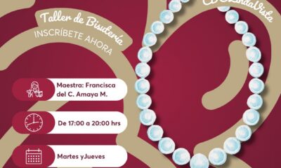 TALLER DE BISUTERÍA GRATUITO EN EL CDC LINDAVISTA DE LA SECRETARÍA DE INCLUSIÓN