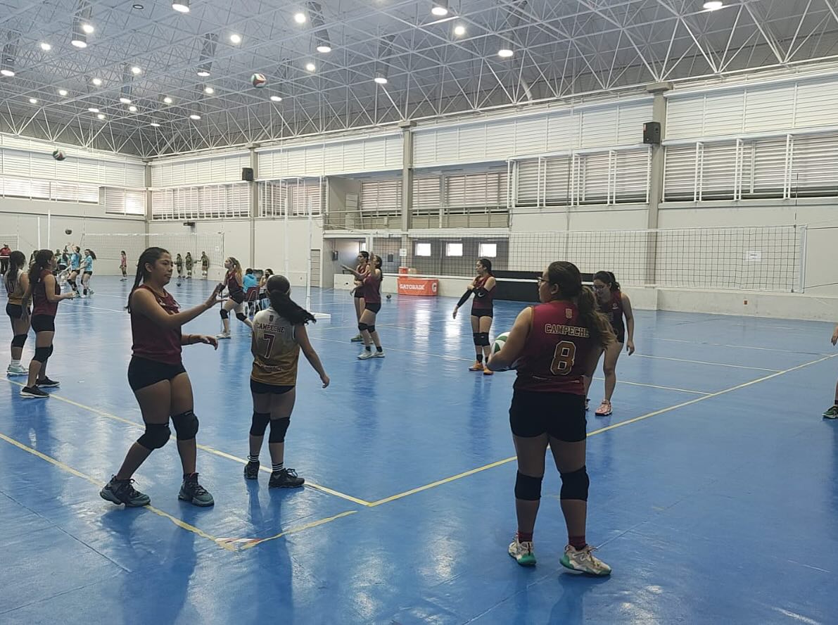 Selectivo Campechano De Voleibol Femenil Presente En La Copa Jalisco