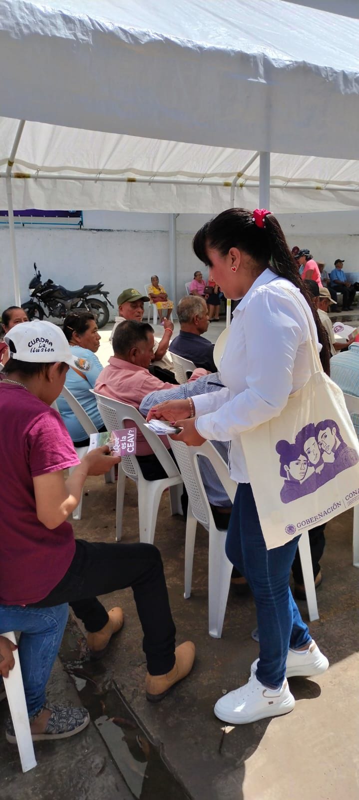 EL CDM DE ESCÁRCEGA OFRECE ASESORÍAS PSICOLÓGICAS Y DE TRABAJO SOCIAL A LOS BENEFICIARIOS DEL PROGRAMA 65 Y MÁS