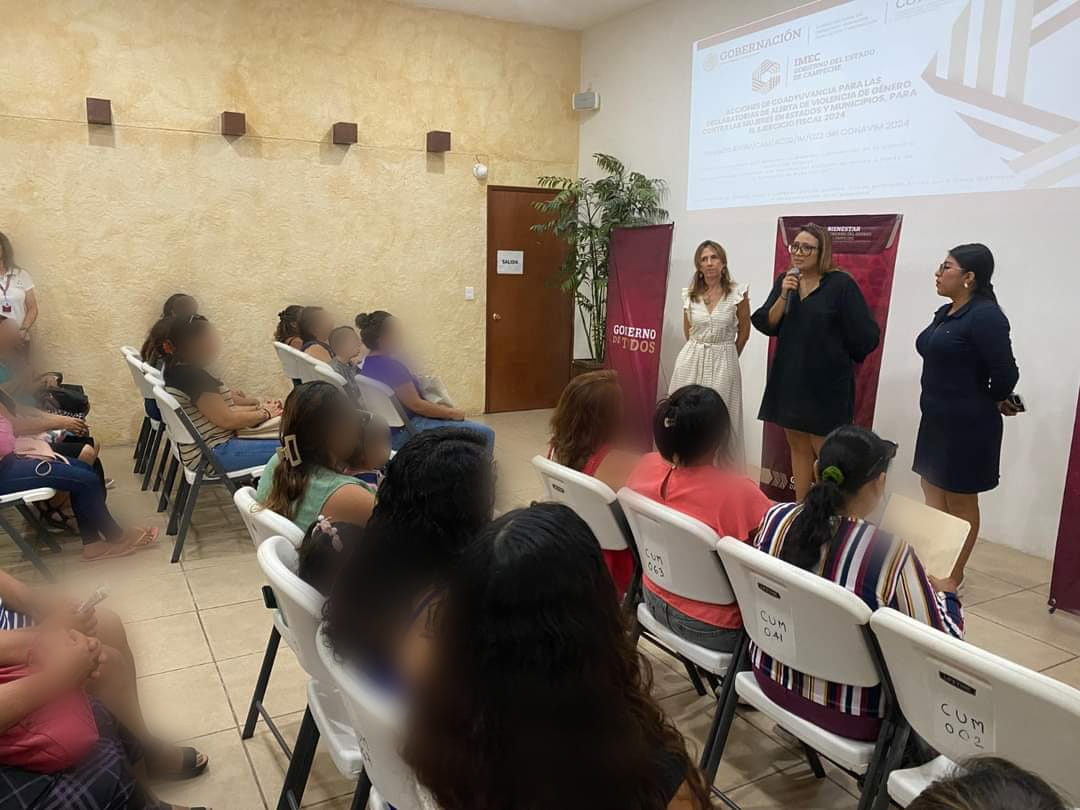 IMEC IMPARTE EL TALLER “BRILA DESDE ADENTRO, CLAVES PARA LA AUTOESTIMA Y AUTOCUIDADO A MUJERES DE LOS MUNICIPIOS DE CAMPECHE, TENABO Y SEYBAPLAYA