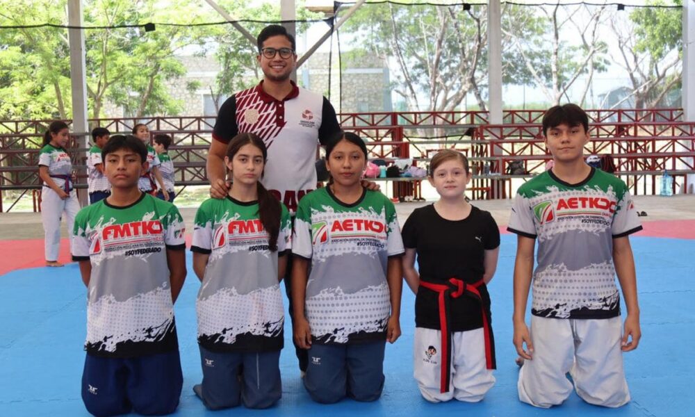 TAEKWONDOÍNES CAMPECHANOS A SELECTIVO NACIONAL