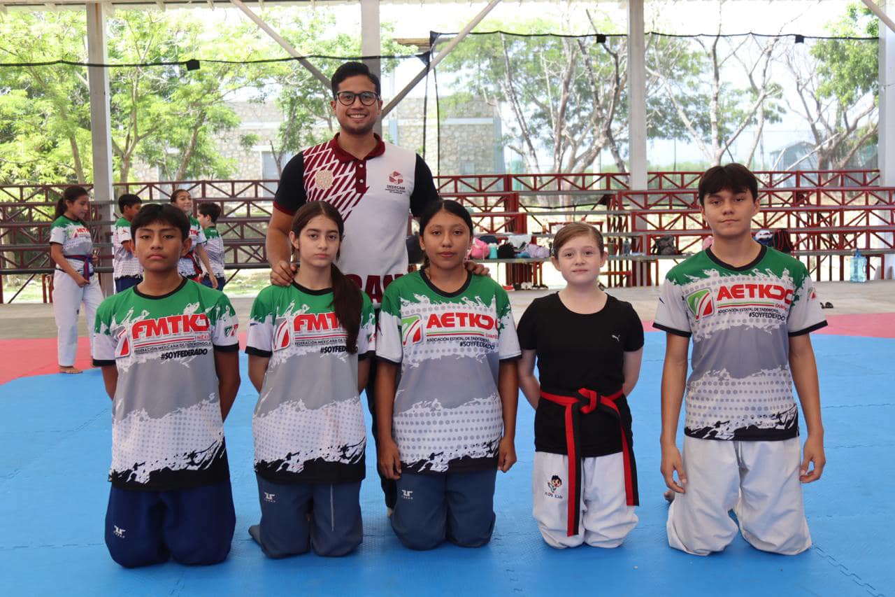 TAEKWONDOÍNES CAMPECHANOS A SELECTIVO NACIONAL