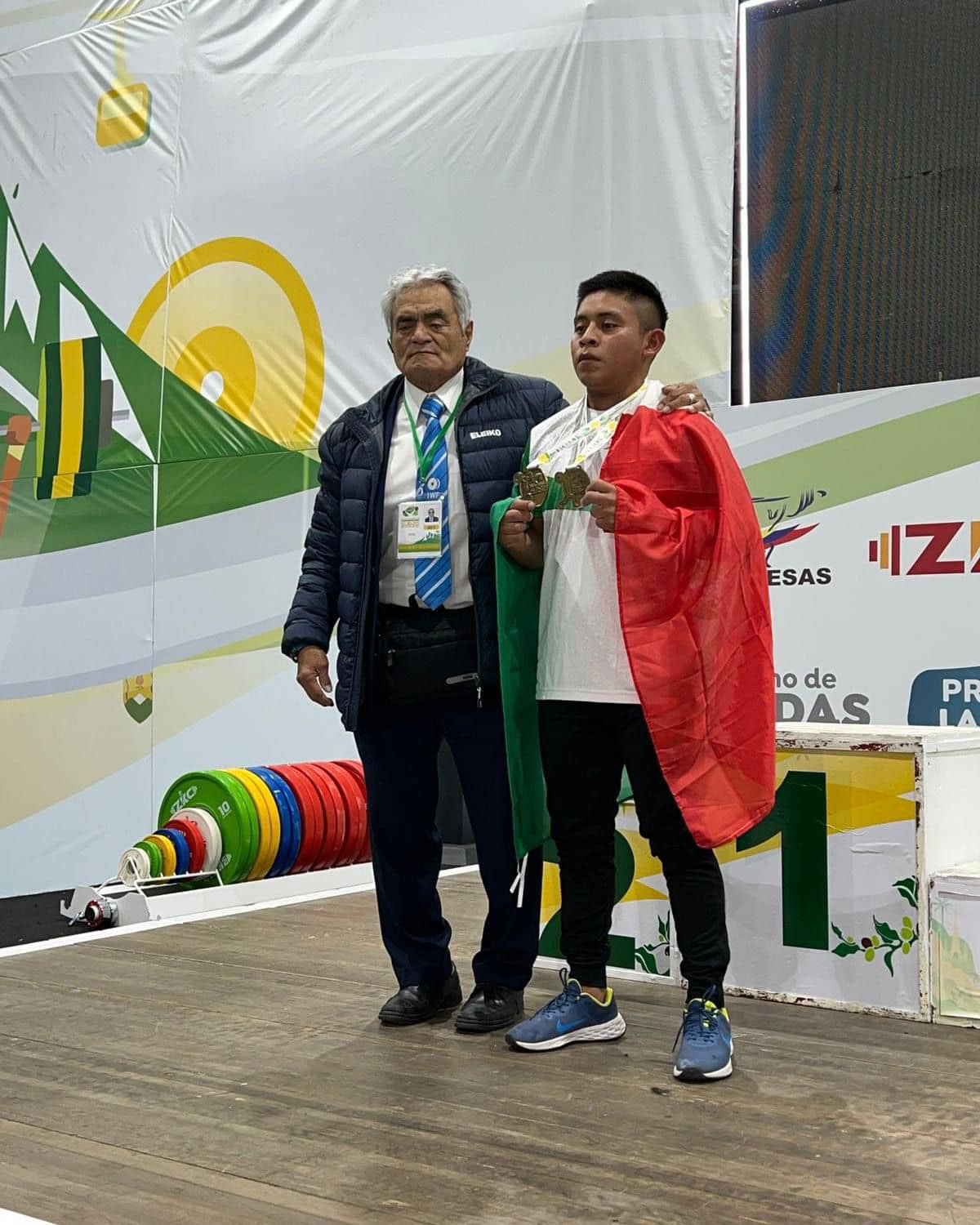 ADOLFO TUN DZIB Y LUIS ALPUCHE, AL MUNDIAL JUVENIL DE PESAS EN ESPAÑA