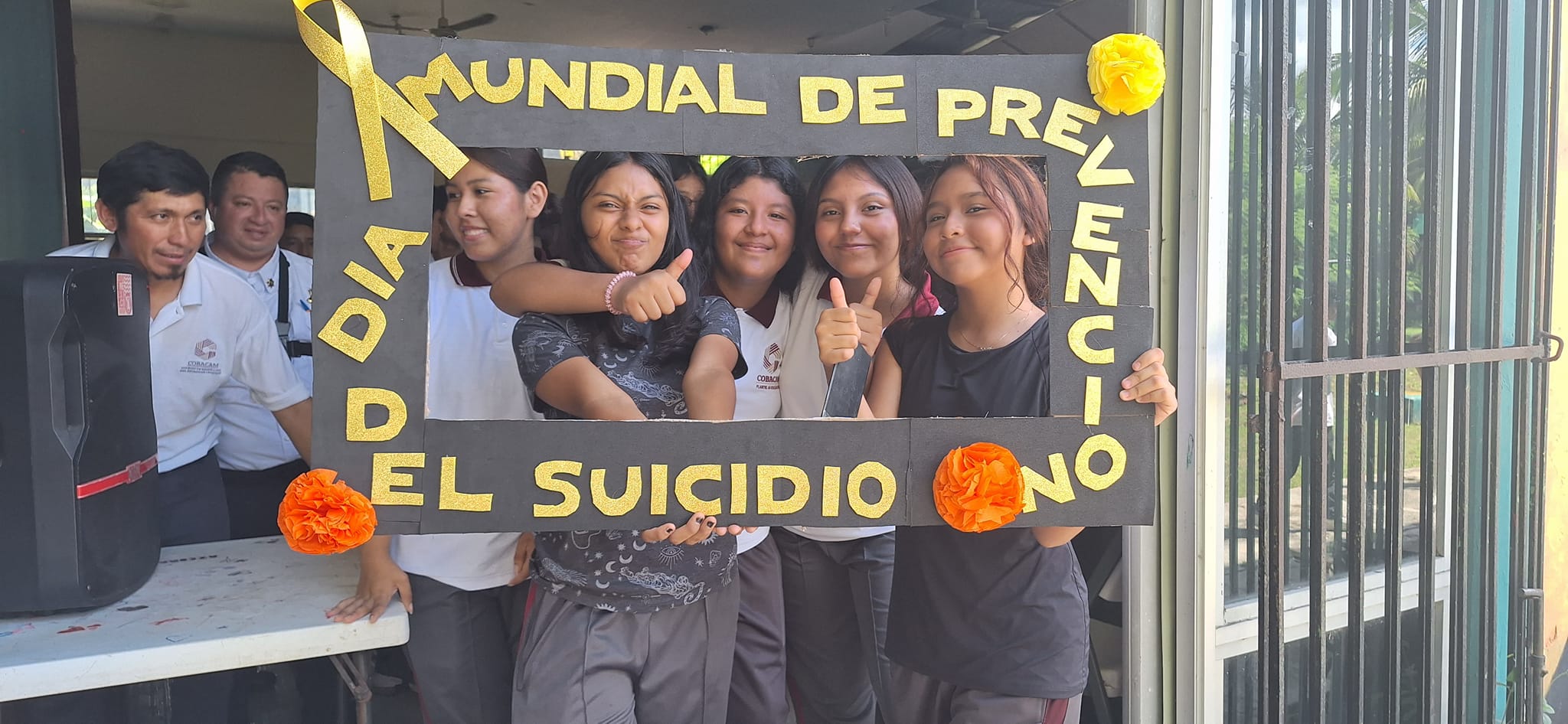 ALUMNOS DEL COBACAM PARTICIPAN EN ACTIVIDADES PREVENTIVAS