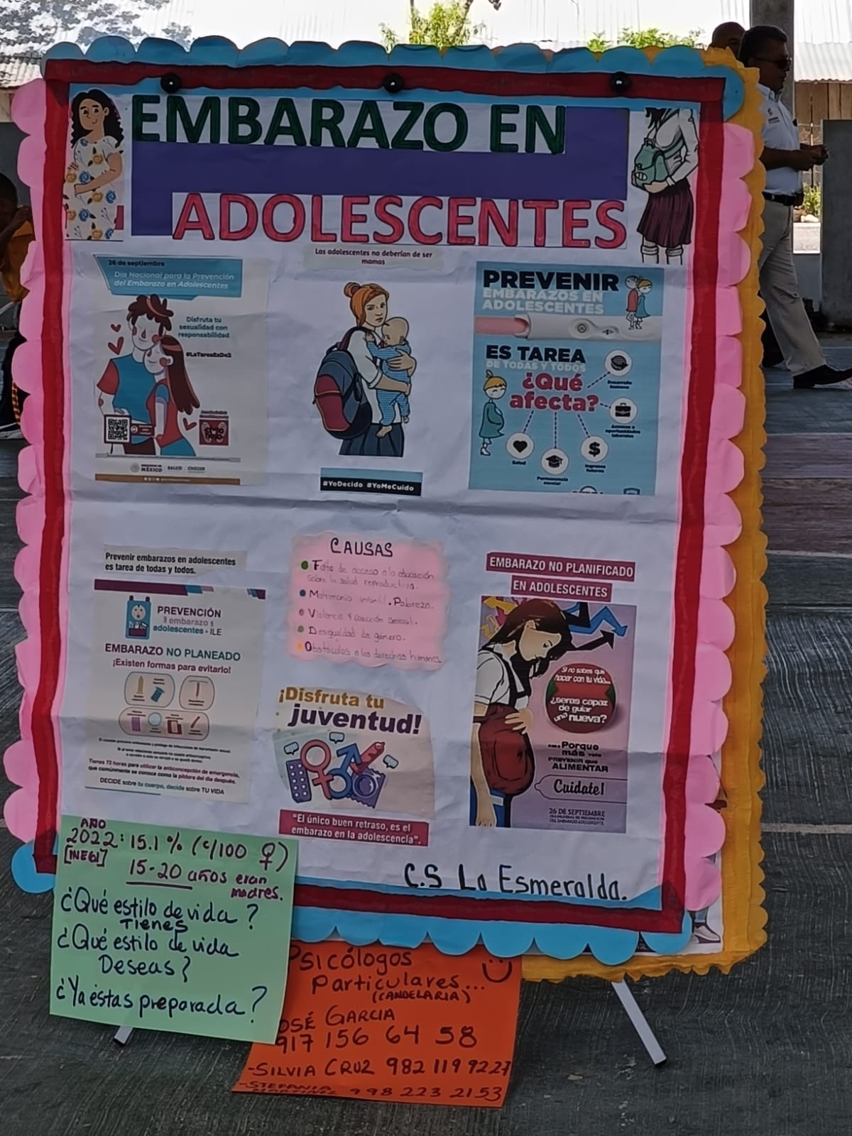 SE LLEVAN A CABO TALLERES Y PLÁTICAS PARA LA PREVENCIÓN DEL EMBARAZO