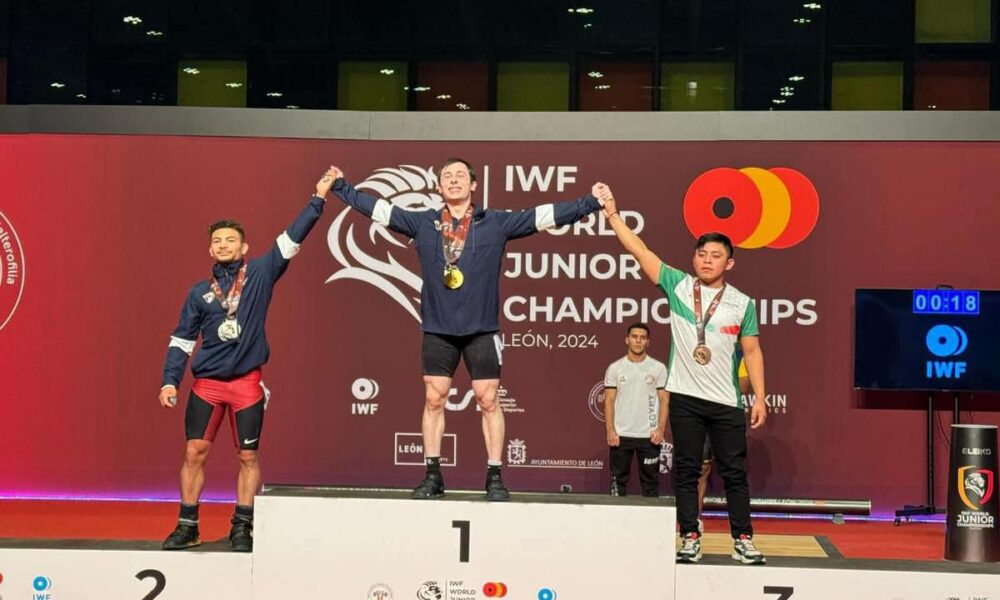 BRONCE PARA ADOLFO TUN DZIB EN MUNDIAL DE LEVANTAMIENTO DE PESAS