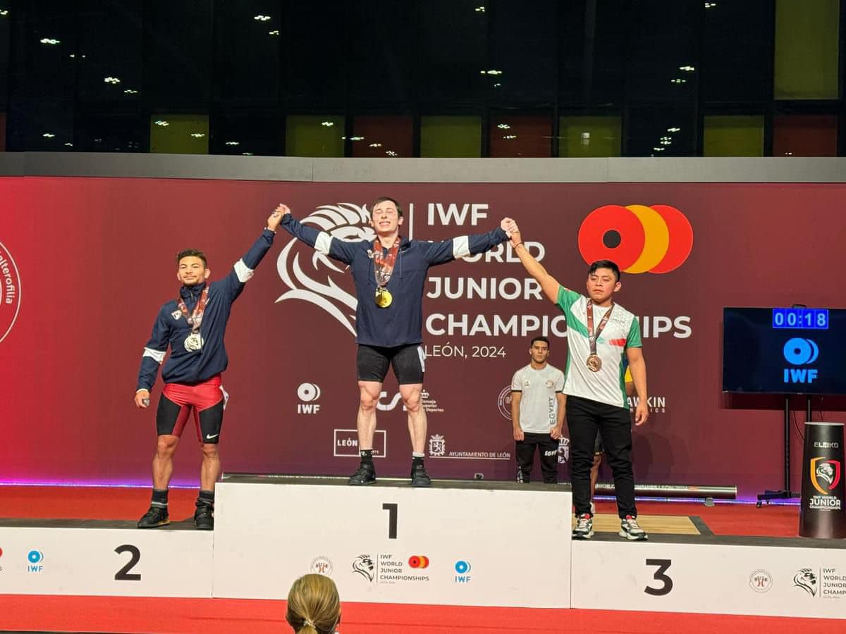 BRONCE PARA ADOLFO TUN DZIB EN MUNDIAL DE LEVANTAMIENTO DE PESAS