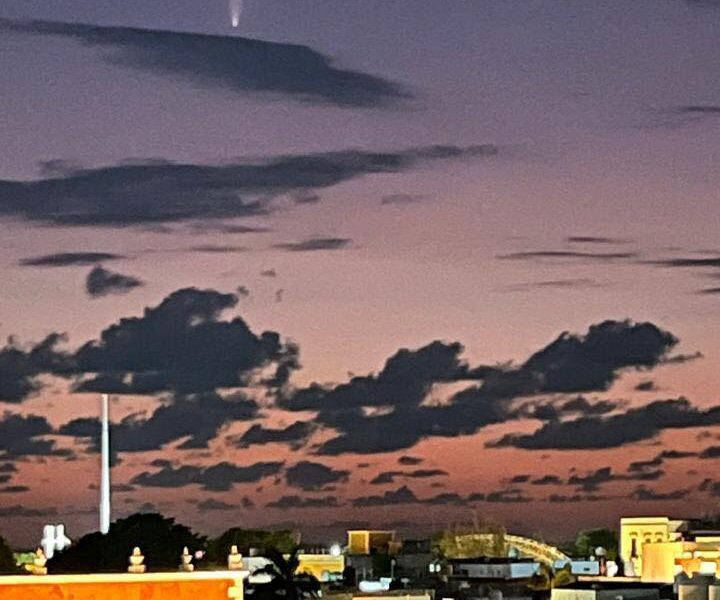 SE LOGRA EL AVISTAMIENTO DEL COMETA A3 TSUCHINSHAN-ATLAS EN LA ENTIDAD