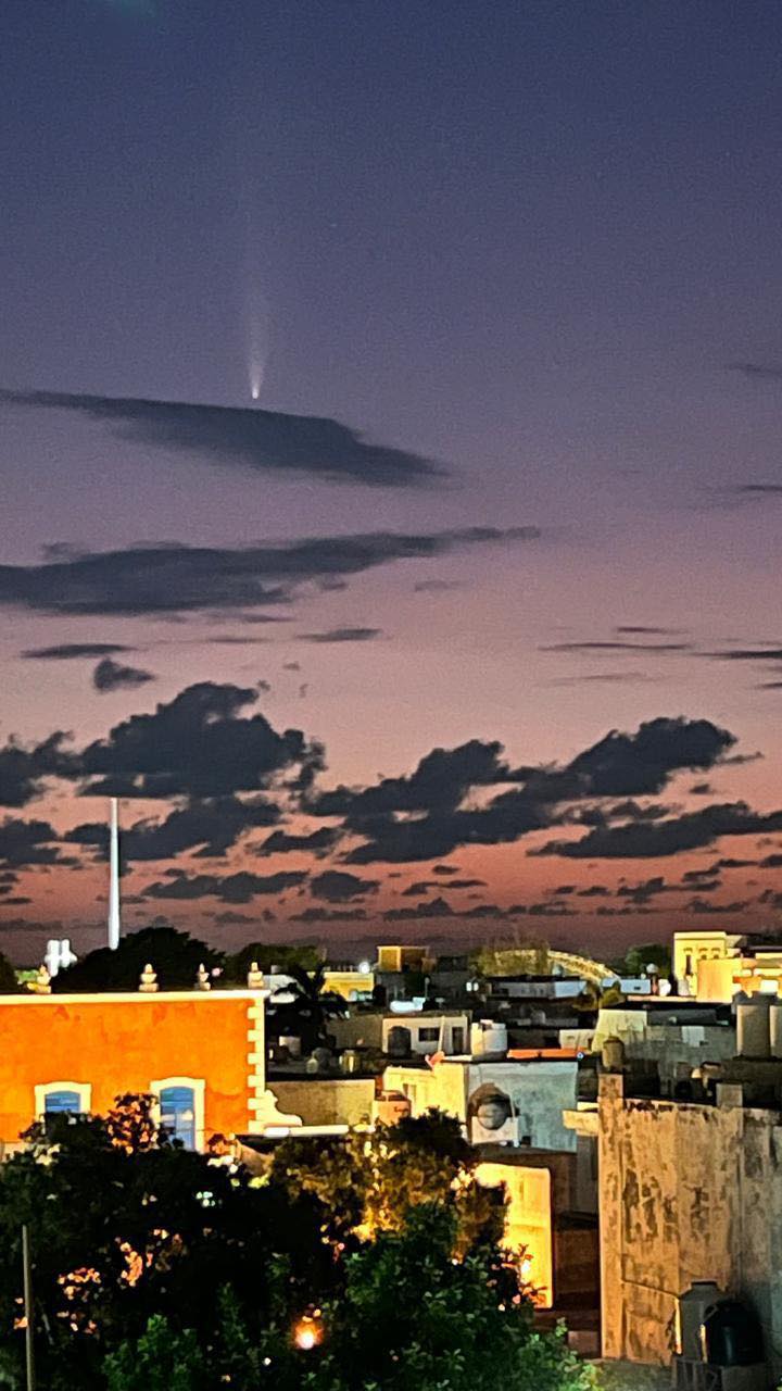 SE LOGRA EL AVISTAMIENTO DEL COMETA A3 TSUCHINSHAN-ATLAS EN LA ENTIDAD