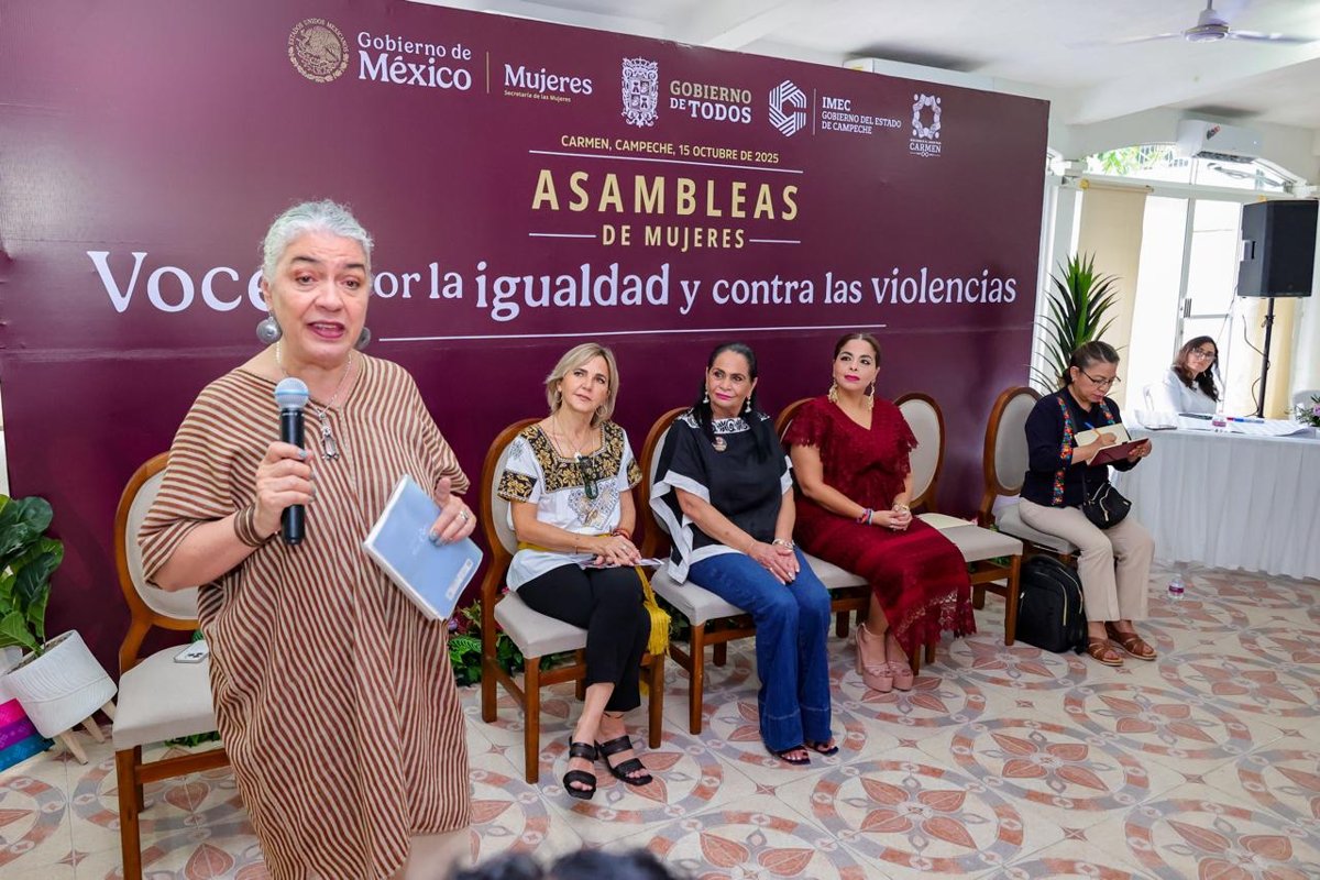 MUJERES DE CARMEN PARTICIPAN EN LA DÉCIMA SEGUNDA ASAMBLEA “VOCES POR LA IGUALDAD Y CONTRA LAS VIOLENCIAS”