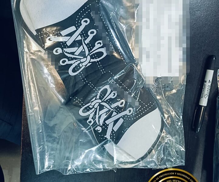 SPSC ASEGURA A SUJETO EN LA CAPITAL DEL ESTADO