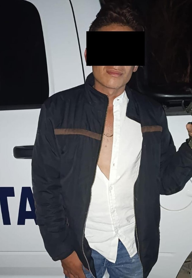 SPSC ASEGURA A DOS PERSONAS EN POSESIÓN DE PRESUNTA DROGA EN LA CAPITAL DEL ESTADO