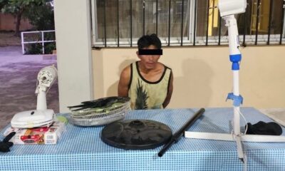 SPSC ASEGURA A SUJETO EN LA CAPITAL DEL ESTADO