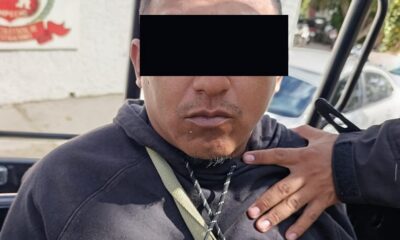 SPSC ASEGURA A SUJETO EN LA CAPITAL DEL ESTADO