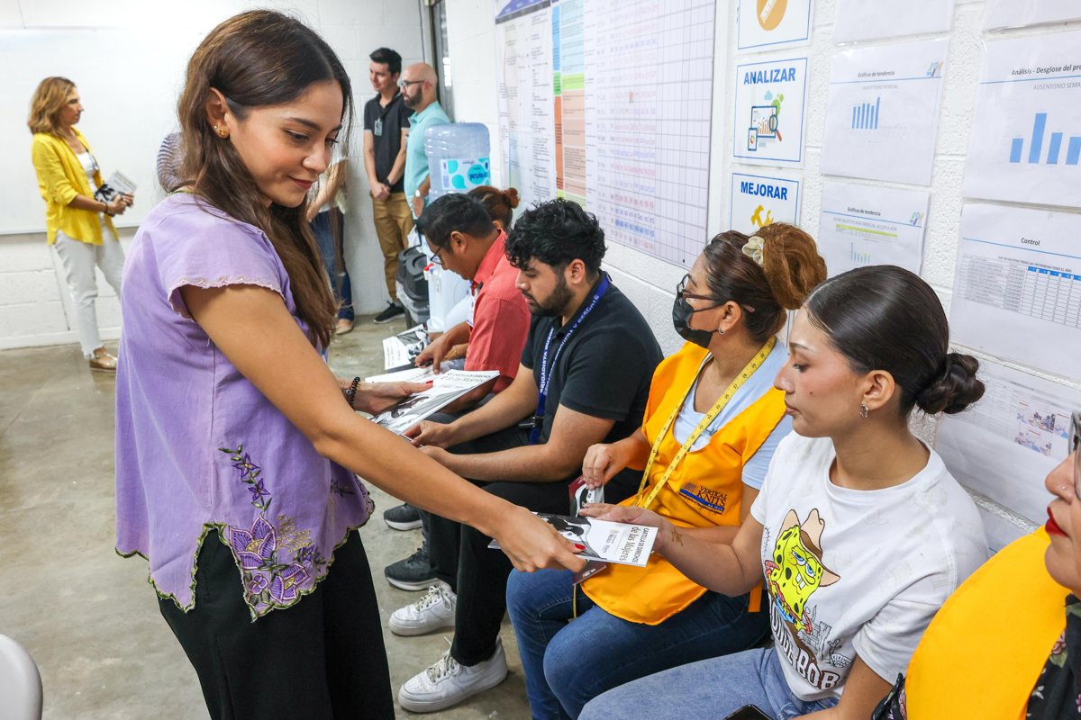 IMEC PRESENTA LA CARTILLA DE DERECHOS DE LAS MUJERES EN LA MAQUILADORA VERTICAL KNITS