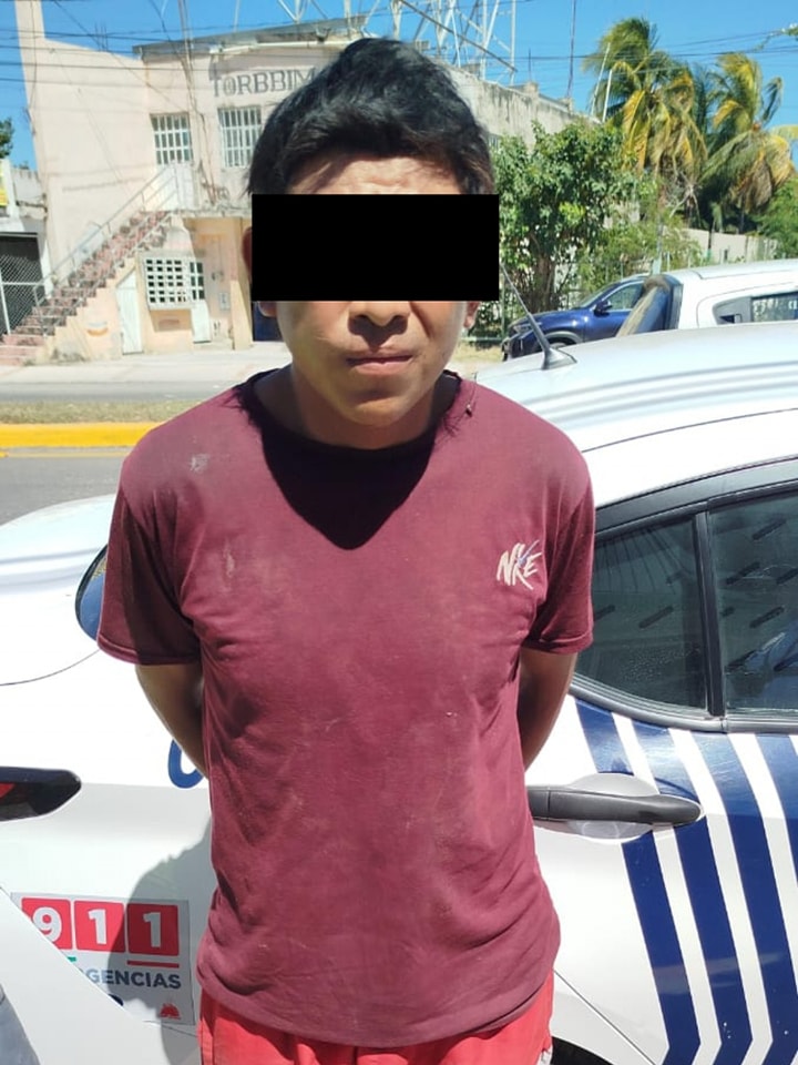 SPSC ASEGURA A DOS SUJETOS EN LA CAPITAL DEL ESTADO