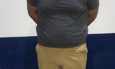 SPSC ASEGURA A SUJETO EN POSESIÓN DE PRESUNTA DROGA EN LA CAPITAL DEL ESTADO