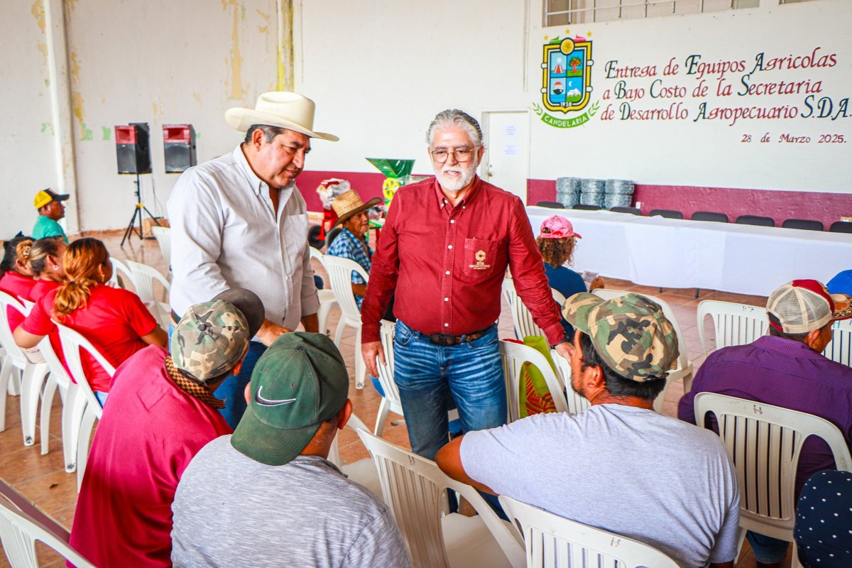 ENTREGA DE PAQUETES AGRÍCOLAS A BAJO COSTO EN CANDELARIA
