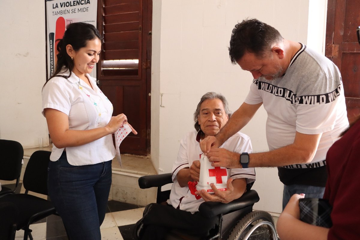 SECRETARÍA DE INCLUSIÓN SE SUMA A LA COLECTA NACIONAL 2025 DE LA CRUZ ROJA MEXICANA