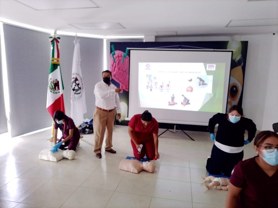 PERSONAL DEL C5 IMPARTE CURSO-TALLER DE SOPORTE DE VIDA BÁSICO Y REANIMACIÓN CARDIOPULMONAR