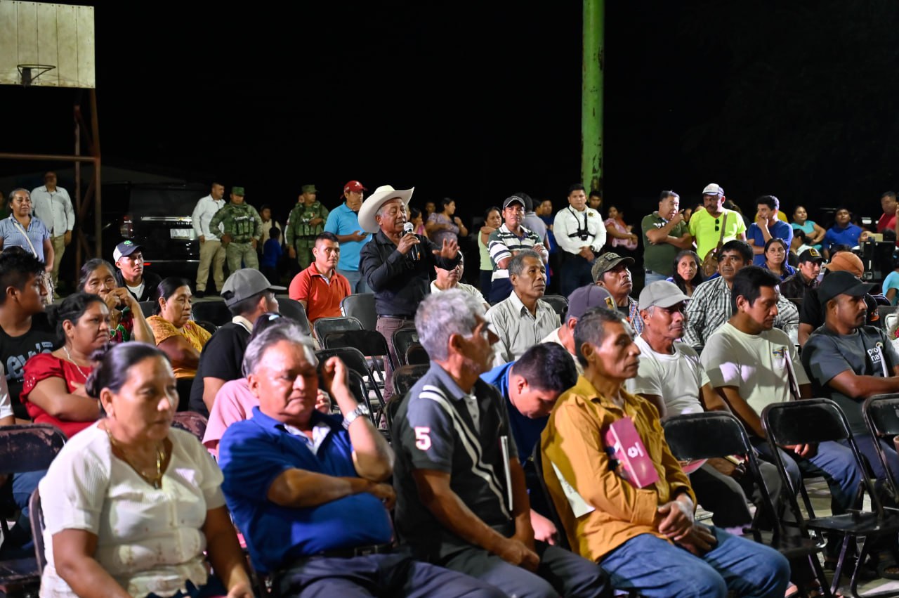 SPSC LLEVA “MESA DE SEGURIDAD CIUDADANA EN TERRITORIO” A LA COMUNIDAD UNIÓN 20 DE JUNIO, CALAKMUL