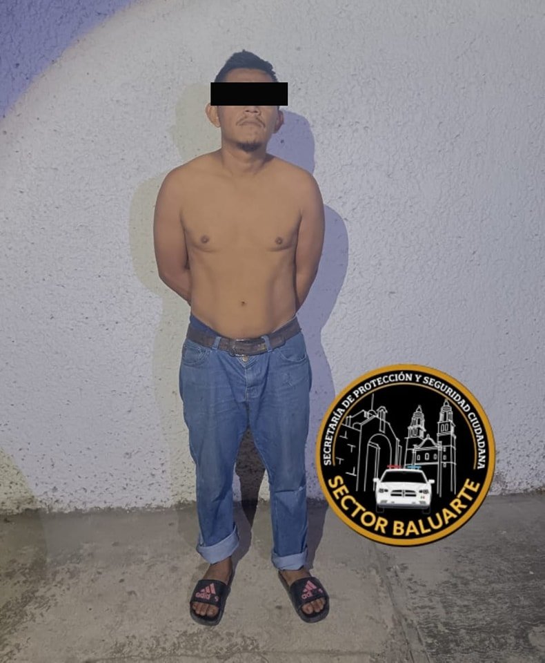 SPSC ASEGURA A DOS SUJETOS EN LA CAPITAL DEL ESTADO