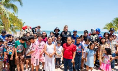 SPSC CELEBRA EL DÍA DEL NIÑO Y LA NIÑA EN PLAYA BONITA