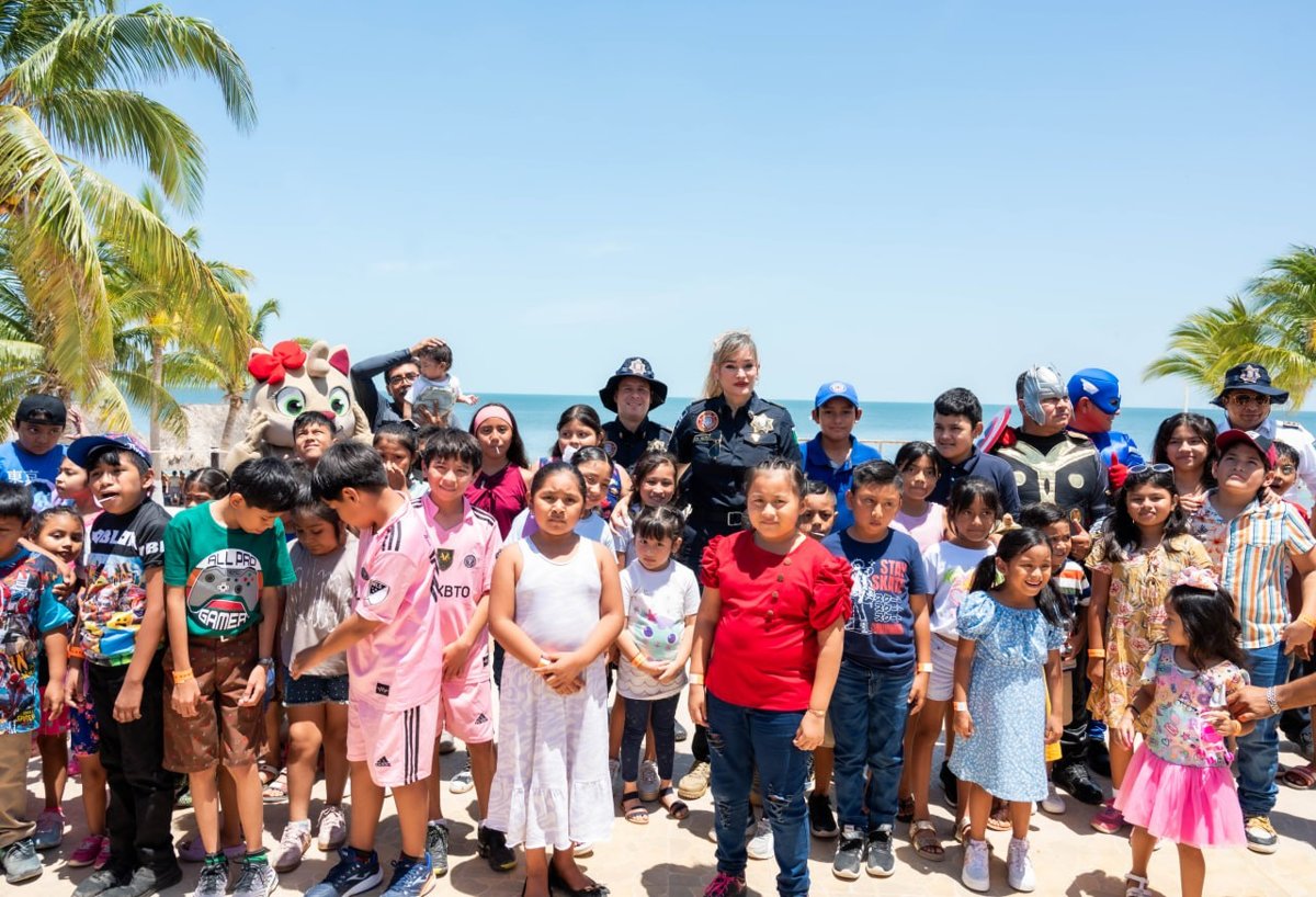SPSC CELEBRA EL DÍA DEL NIÑO Y LA NIÑA EN PLAYA BONITA