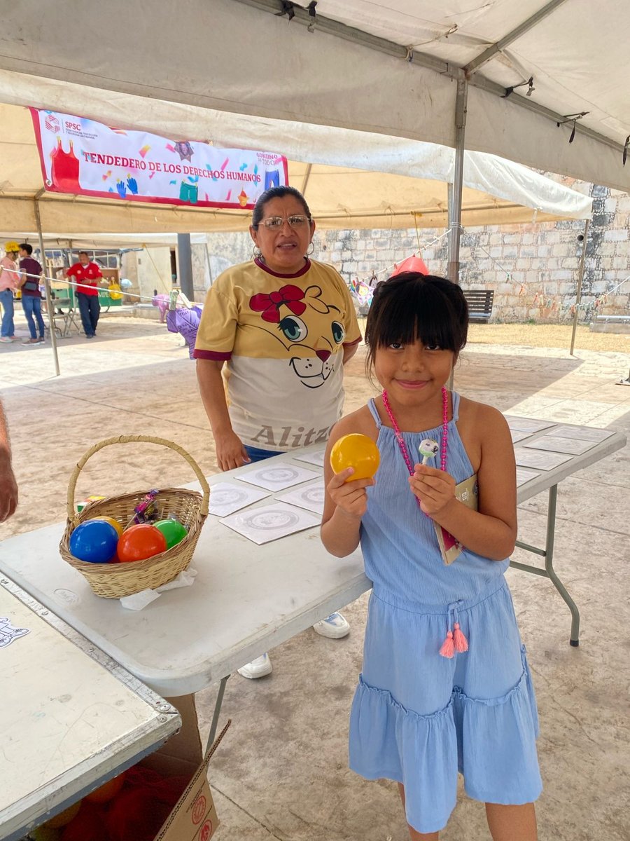 SPSC CELEBRA A LA NIÑEZ CAMPECHANA CON VALORES, JUEGOS Y PREVENCIÓN EN EL FESTIVAL “JUNTOS POR UNA CULTURA DE PAZ”