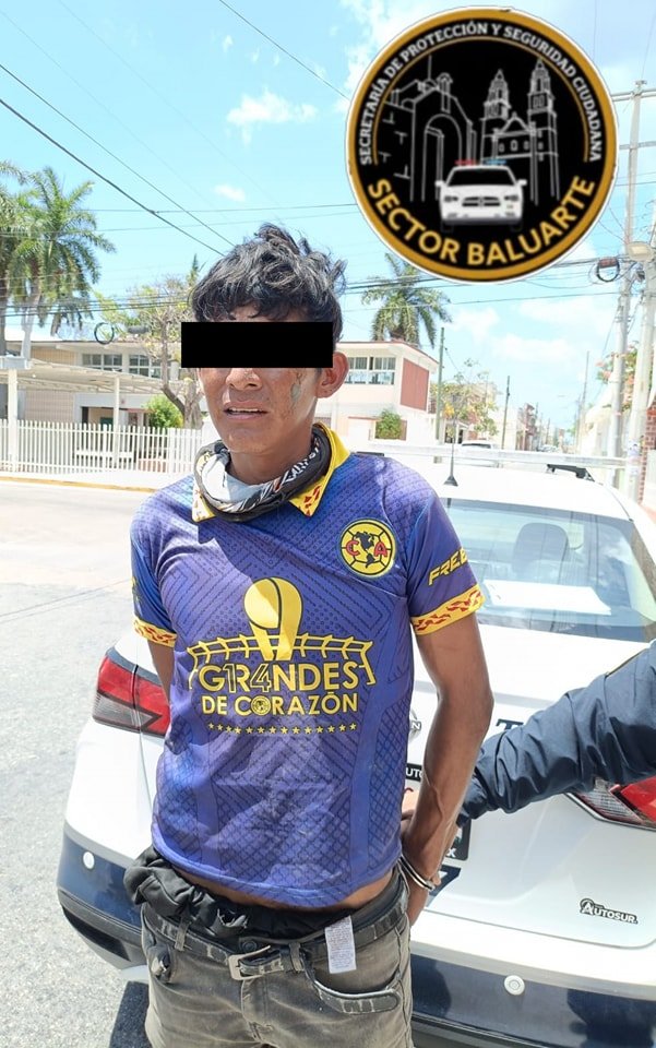 SPSC ASEGURA A DOS SUJETOS EN LA CAPITAL DEL ESTADO