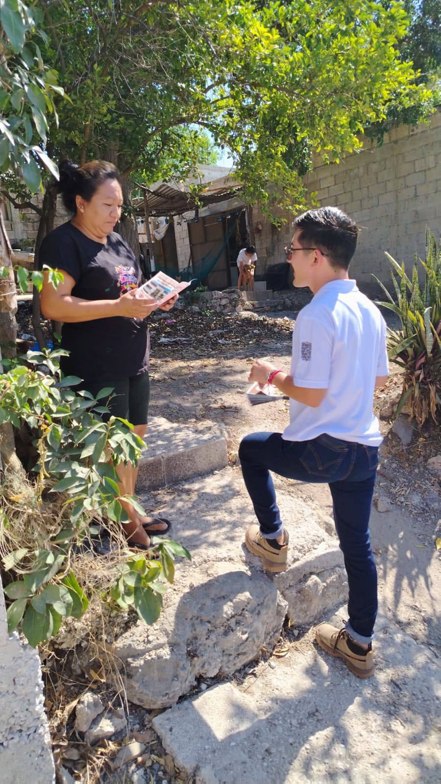 “VOLANTEO DEL ICAT ACCIÓN MÓVIL SEYBAPLAYA EN COLONIAS CARMELITA Y SANTA CLARA DEL MUNICIPIO DE SEYBAPLAYA” El ICAT ACCIÓN MÓVIL SEYBAPLAYA MES CON MES REALIZA ACTIVIDADES DE PROMOCIÓN Y DIFUSIÓN CON MOTIVO DE LLEVAR A M