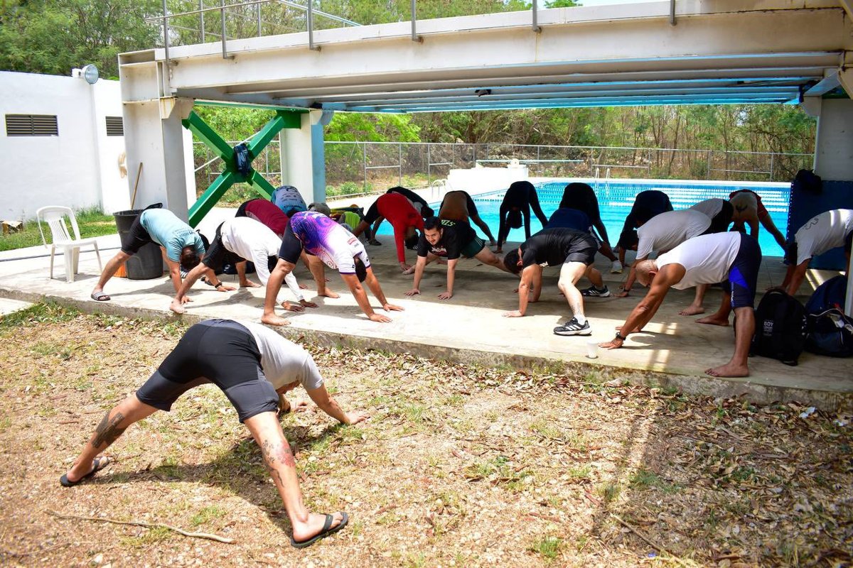 REALIZAN PRIMER CURSO RESPONDIENTE ACUÁTICO, EN EL CEDAR