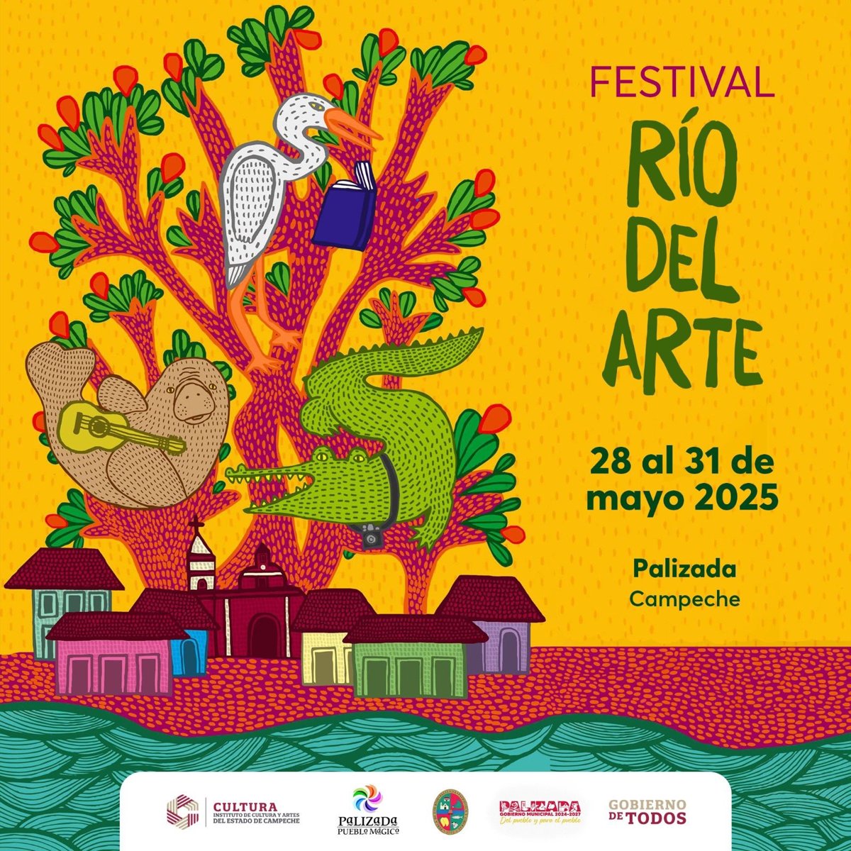 PALIZADA SE CONVIERTE EN EPICENTRO CULTURAL CON EL FESTIVAL RÍO DEL ARTE 2025