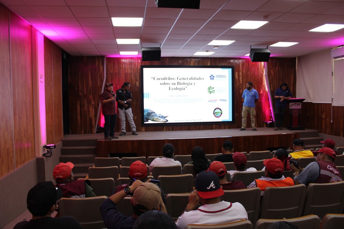 IMPULSAN CAPACITACIÓN PARA EL MANEJO RESPONSABLE DE COCODRILOS