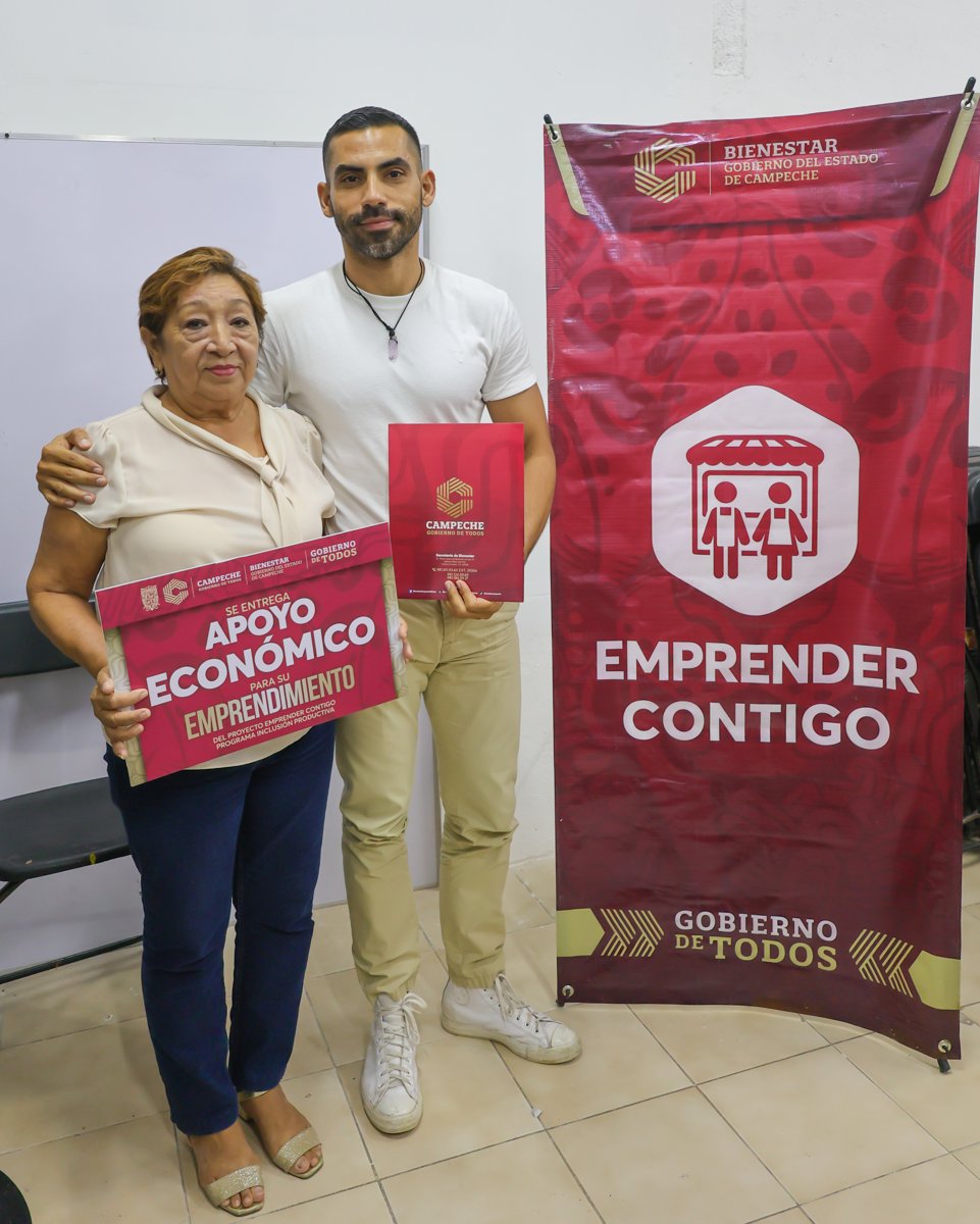 BIENESTAR ENTREGA APOYOS PARA IMPULSAR EMPRENDIMIENTOS DE FAMILIAS CAMPECHANAS