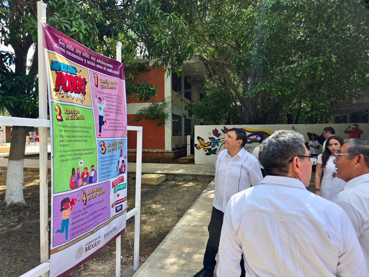 SE SUMA CAMPECHE AL ARRANQUE NACIONAL DE LA JORNADA DE CONCIENTIZACIÓN SOBRE LA GRAVEDAD DEL ABUSO SEXUAL Y EL MALTRATO INFANTIL