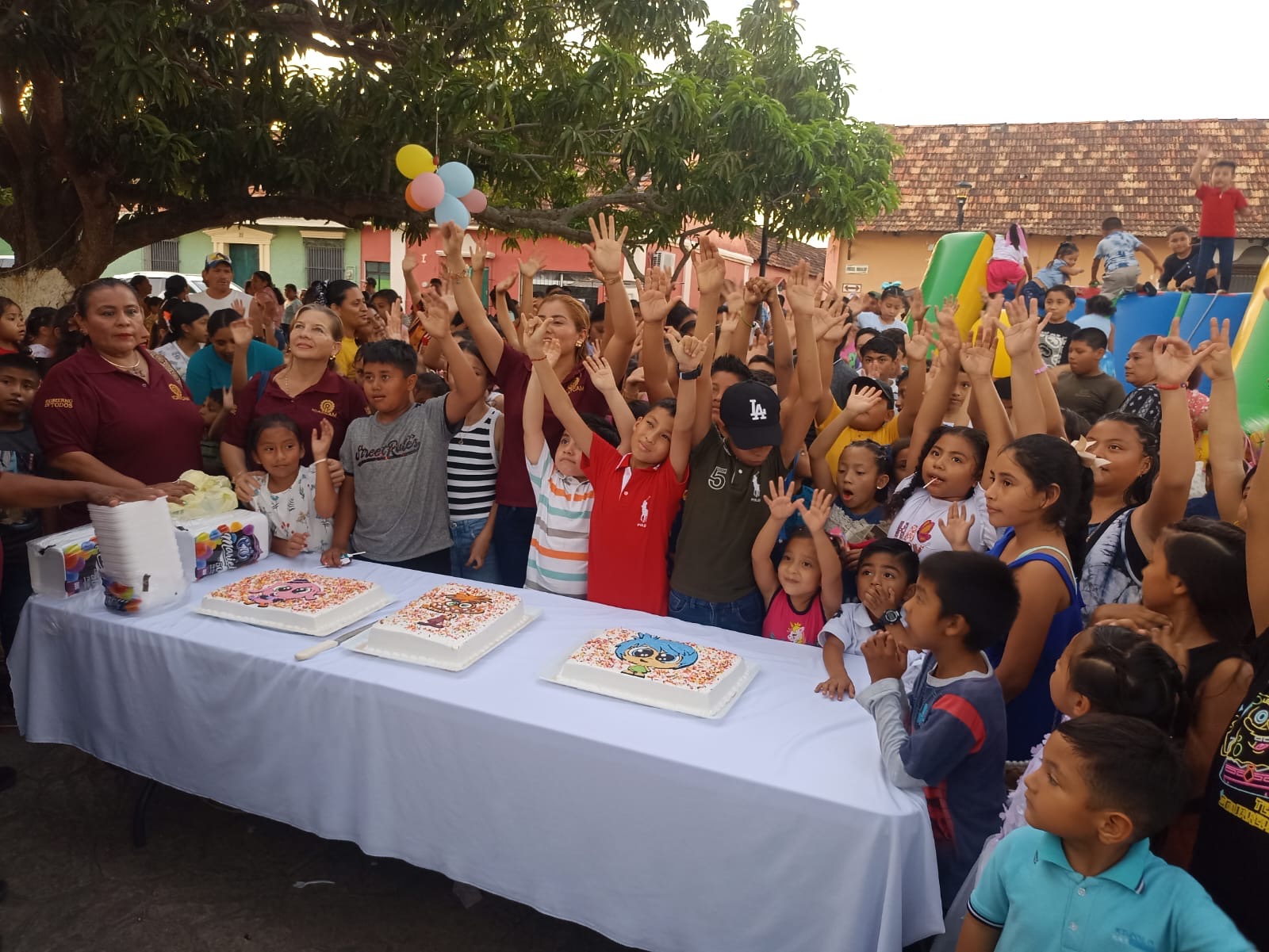 FESTEJO DEL DÍA DEL NIÑO EN PALIZADA: UN EVENTO LLENO DE ALEGRÍA Y SONRISAS EN UN AMBIENTE LLENO DE ALEGRÍA, COLORES Y EMOCIONES, EL ICAT ACCIÓN MÓVIL DEL MUNICIPIO DE PALIZADA CELEBRÓ CON ENTUSIASMO EL DÍA DEL NIÑO EN L