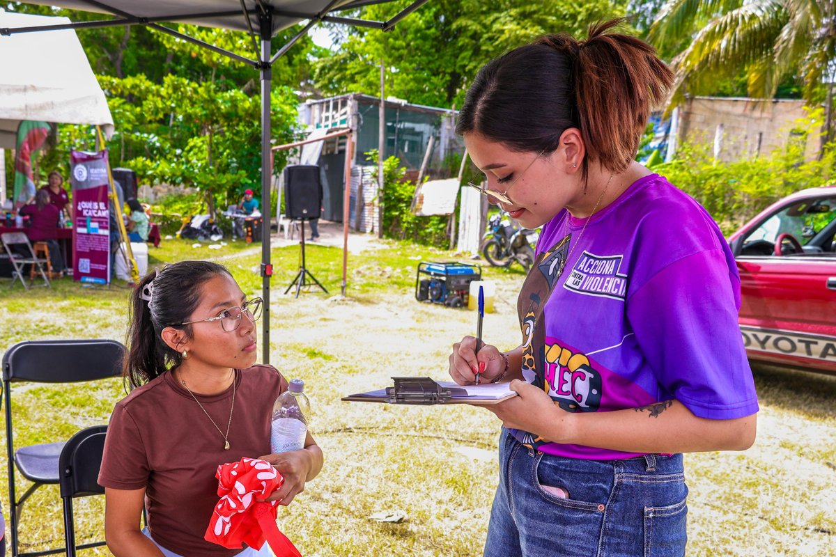 LA UNIDAD MÓVIL “LA VIOLETA” DEL PROYECTO AVGM, BRINDA UN TOTAL DE 330 SERVICIOS GRATUITOS A MUJERES EN LOS MUNICIPIOS Y LOCALIDADES DEL ESTADO