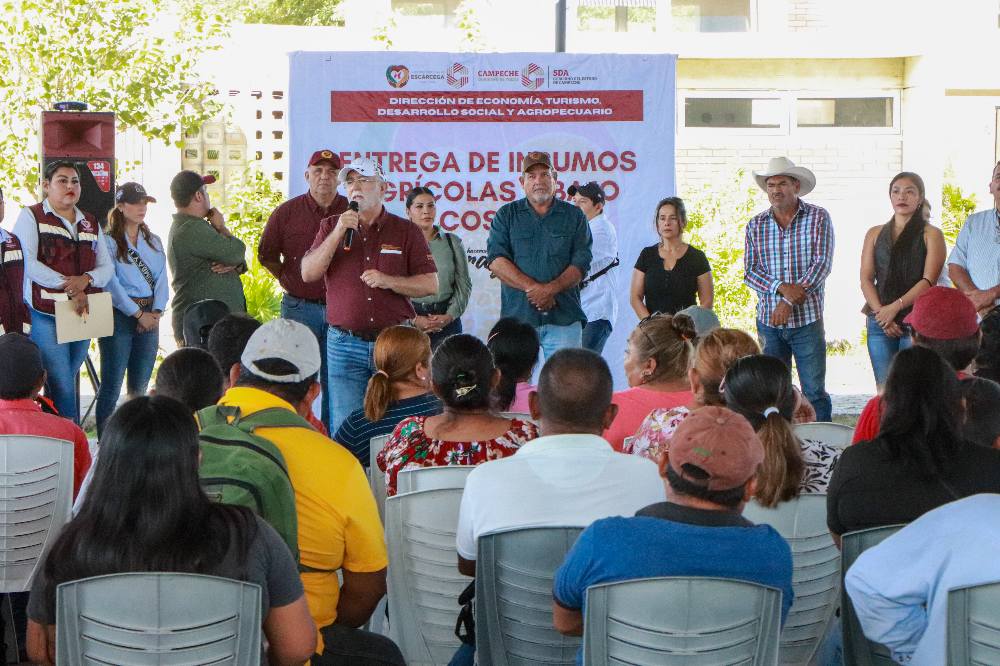 GOBIERNO DE TODOS BENEFICIA A PRODUCTORES EN ESCÁRCEGA