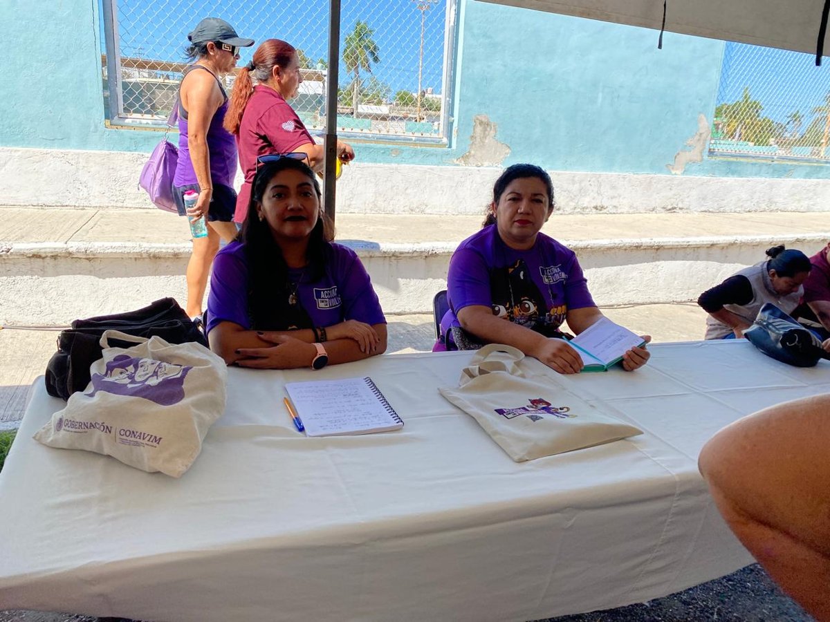 IMEC BRINDA ASESORÍA JURÍDICA Y ATENCIÓN PSICOLÓGICA GRATUITA A MUJERES EN LA COLONIA AMPLIACIÓN REVOLUCIÓN