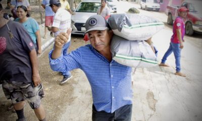 ENTREGA DE SEMILLAS DE MAÍZ A PRODUCTORES DE COMUNIDADES DE CAMPECHE