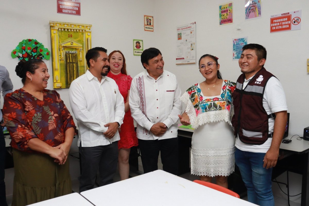 “ALFABETIZACIÓN JAGUAR” LLEGA A TENABO CON EL IEEA CAMPECHE Y EL AYUNTAMIENTO