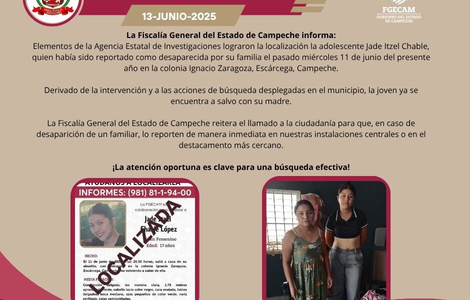 VINCULAN A PROCESO A TRES PERSONAS POR VIOLACIÓN, LESIONES Y SECUESTRO EN CHAMPOTÓN
