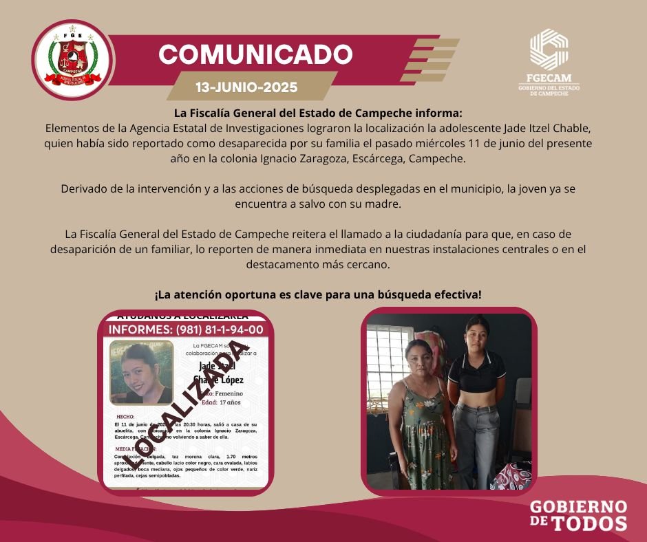 VINCULAN A PROCESO A TRES PERSONAS POR VIOLACIÓN, LESIONES Y SECUESTRO EN CHAMPOTÓN