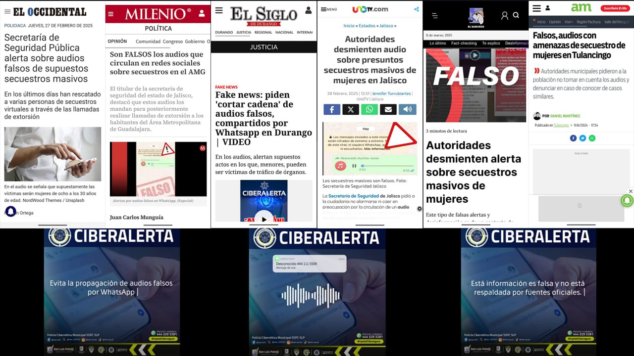 SPSC ALERTA SOBRE MENSAJES FALSOS DE WHATSAPP