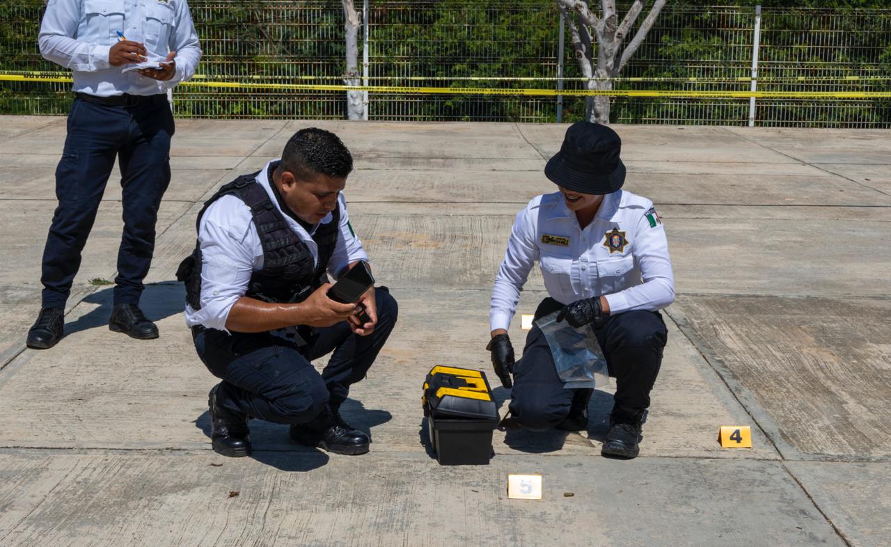 SPSC PARTICIPA EN EJERCICIO SOBRE LA PRESERVACIÓN DEL LUGAR DE LOS HECHOS
